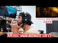 Musician Reacts To: "A WHOLE NEW WORLD" by ZAYN & Zhavia Ward - [REACTION + BREAKDOWN]