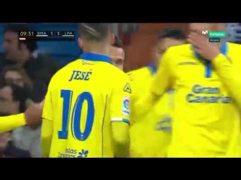 Gol de Tana en el Real Madrid 3 UD Las Palmas 3 | Movistar el Partidazo | 01/03/2017