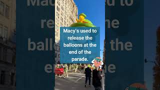 Fast Facts: Macys Thanksgiving Day Parade