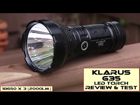 Klarus G35 LED Torch (XHP35 HI D4): Review & Test