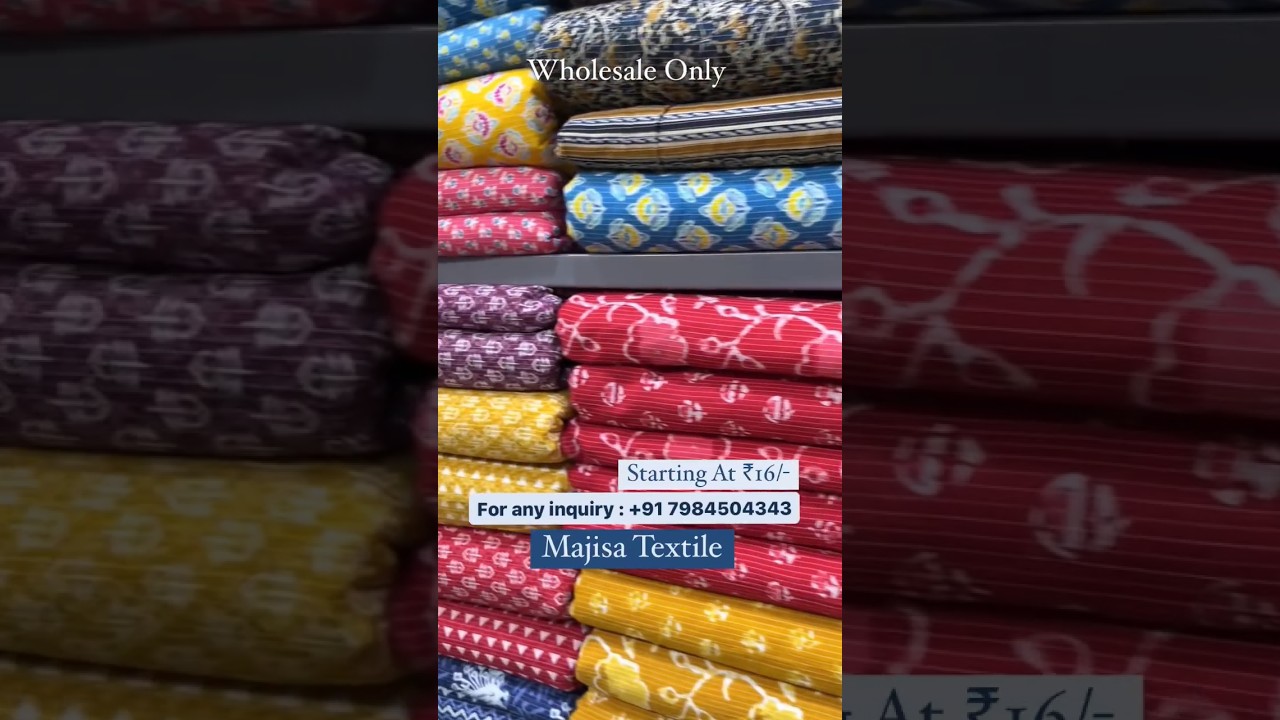 PREMIUM COTTON KURTI FABRICS