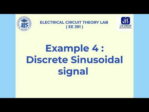 Discrete Sinusoidal signal