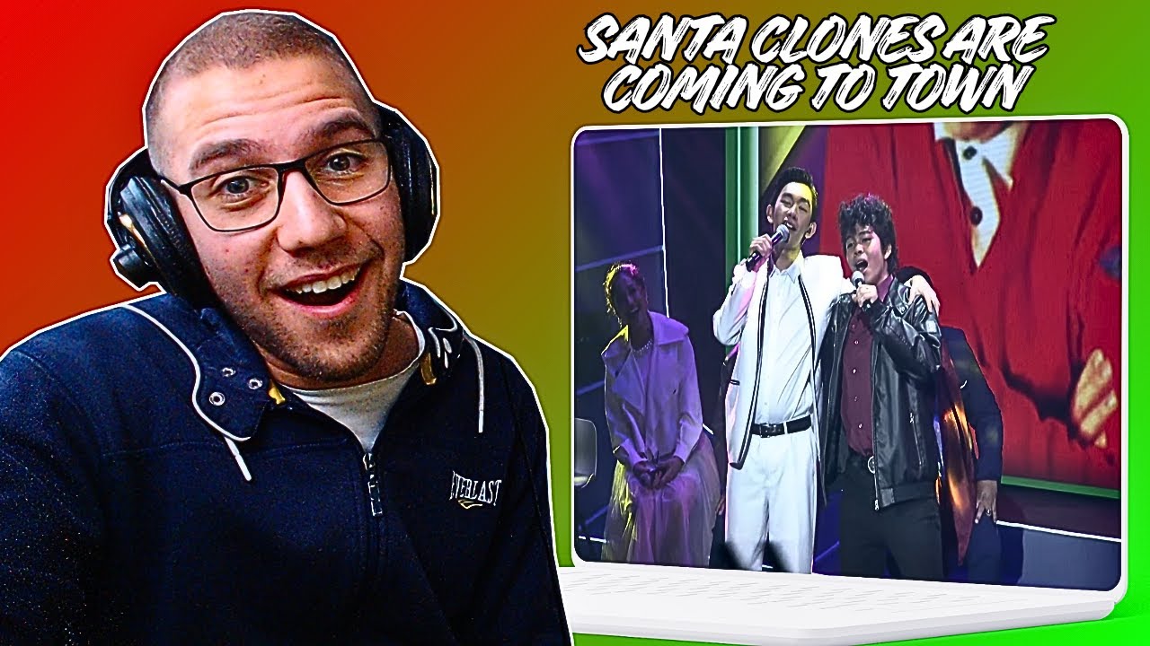 Реакция на Жерома Эвардома и Руэль Кариньо - Клоны Санты приезжают в город (все выступления)!!!
