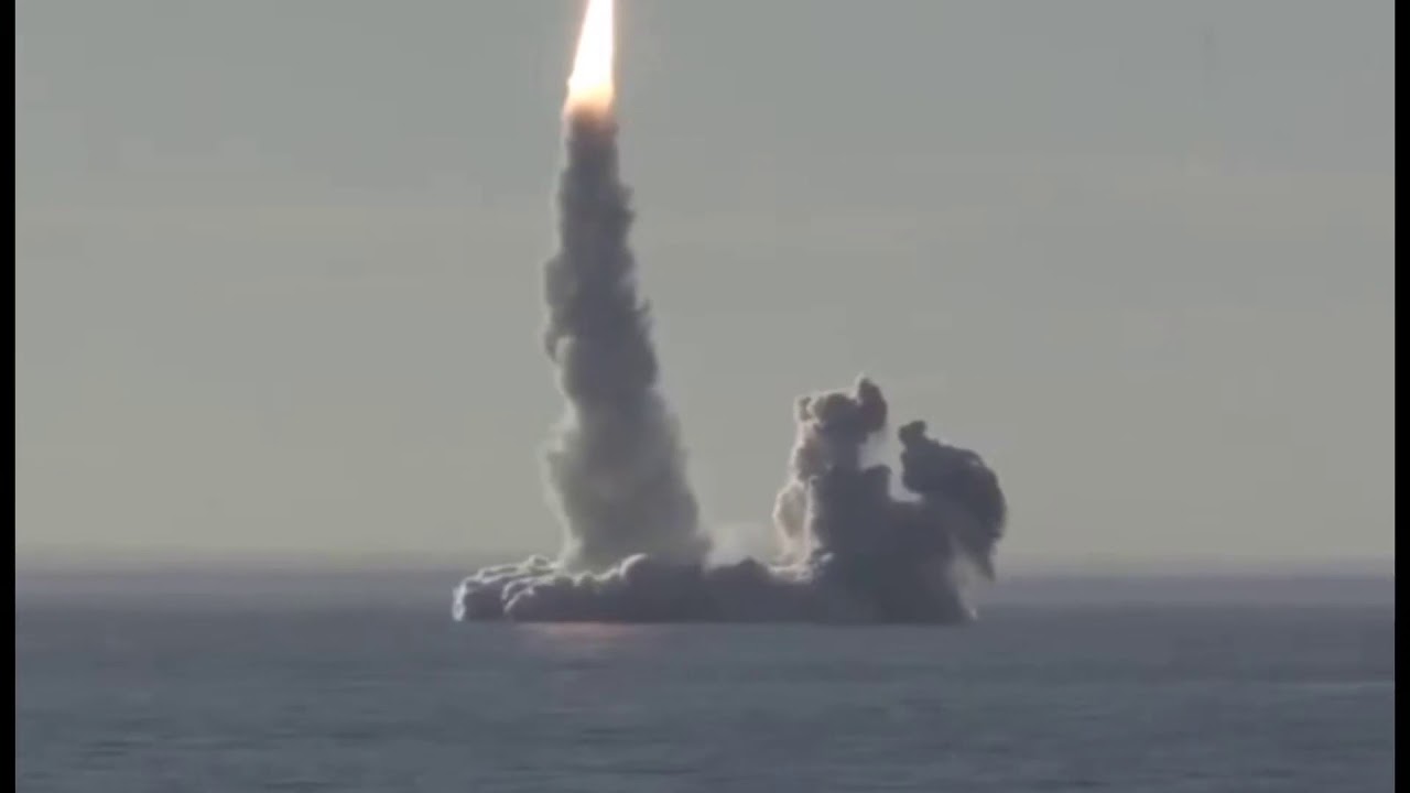 Chinese Nuclear Submarine JuLang 3 Missile Test