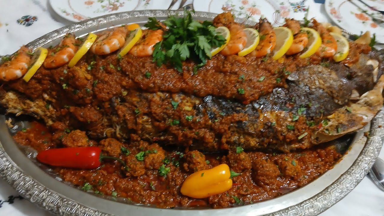 طبق كيحمر العين قبل الدوق ويستاهل يكون نجم الطبلة🐟😋 حوتة كتجي فقمة الروعة😘