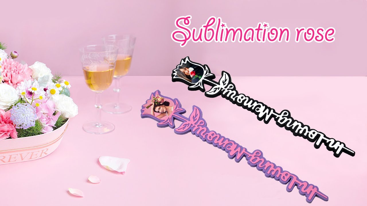 Sublimation Printable in Loving Memory Rose