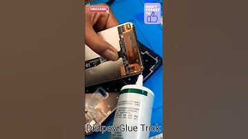 Mobile Display Glue Trick || #shorts || #shortvideo || #short #repair