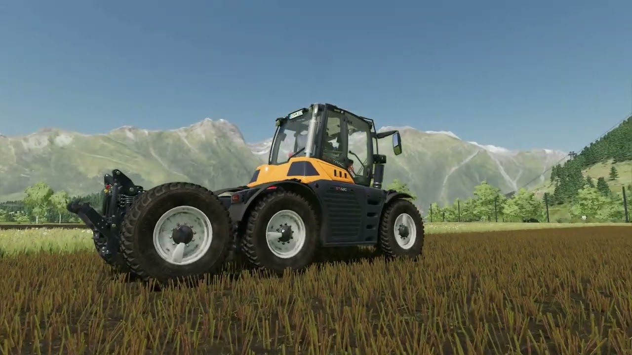 FS22 SynTrac - First real axle docking in FS22