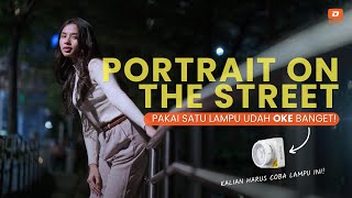 PORTRAIT ON THE STREET : GODOX ML100 EXPERIENCE | Bersama Robbie Suharlim screenshot 5