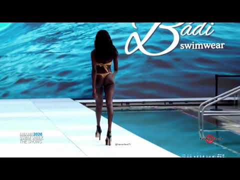 BADI Swimwear COPA GLOW Runway | Miami Swim Week 2026 | Mondrian South Beach 4K 60p