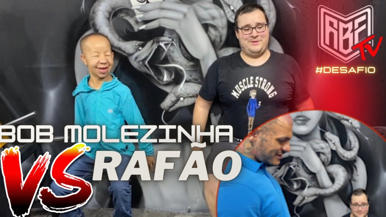 BOB MOLEZINHA DESAFIOU O RAFÃO [ QUEM GANHOU? ]