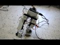 Homemade 8DOF biped robot