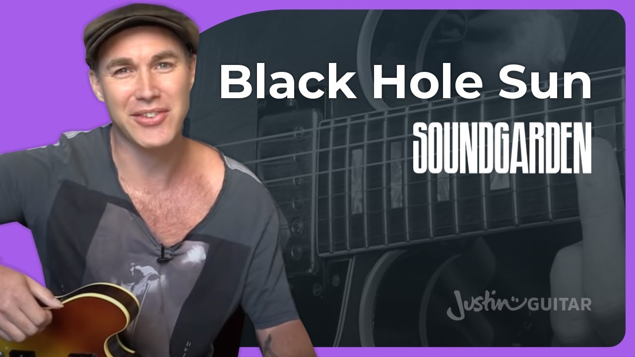 How to play Black Hole Sun | Soundgarden Guitar Lesson