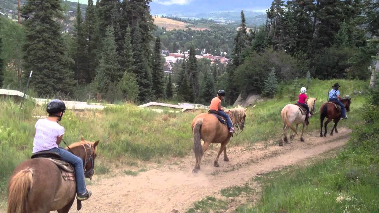 Steamboat Horseback Riding 2012 YouTube