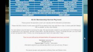 How To Make Payment on Infinity Downline