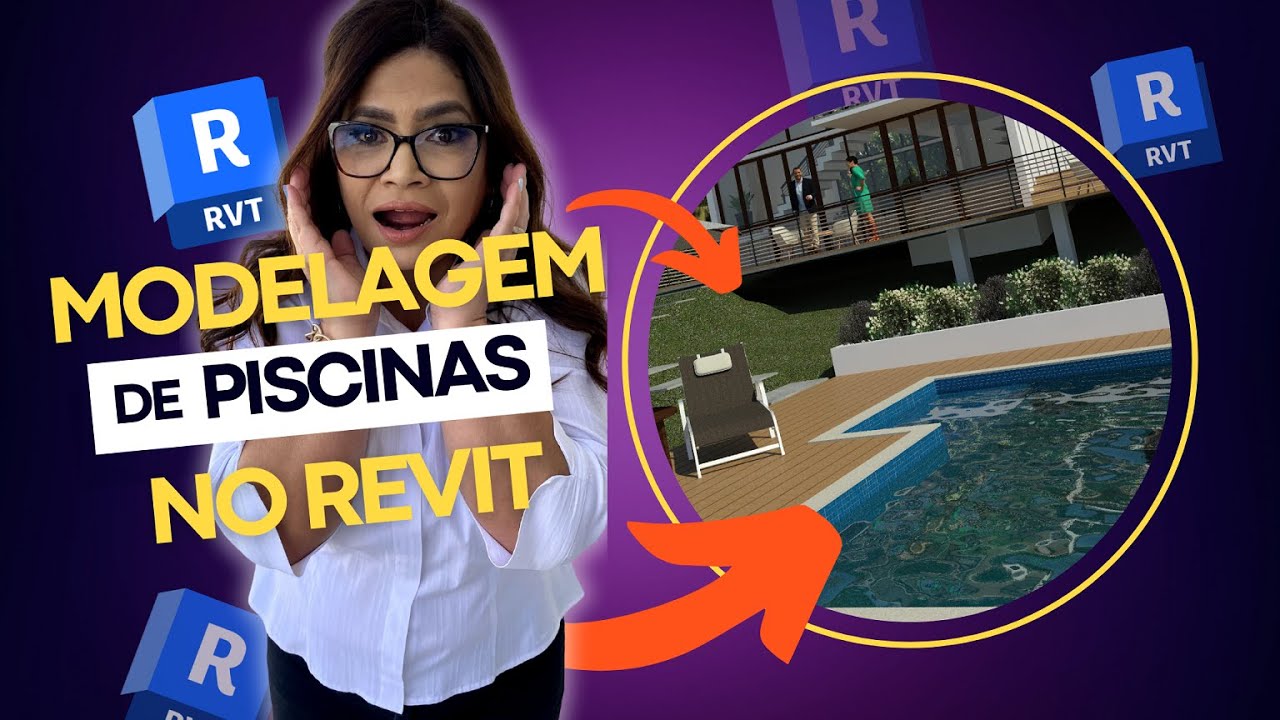 Piscina Rvt Criação de PISCINAS com MODELAGEM NO LOCAL no Revit #autodesk # ...