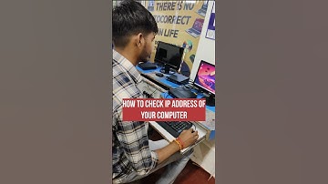 How to Check IP Address of Computer😱#hacks #computer #success #trick #viralvideo#shorts #motivation