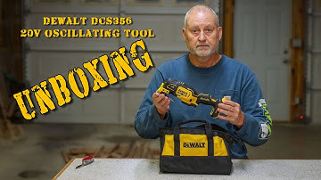 DeWalt 20 Volt Oscillating Multitool Unboxing (4K)