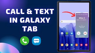 Make Phone Calls & Texts on any Galaxy Tab (without SIM Card Slot) screenshot 4