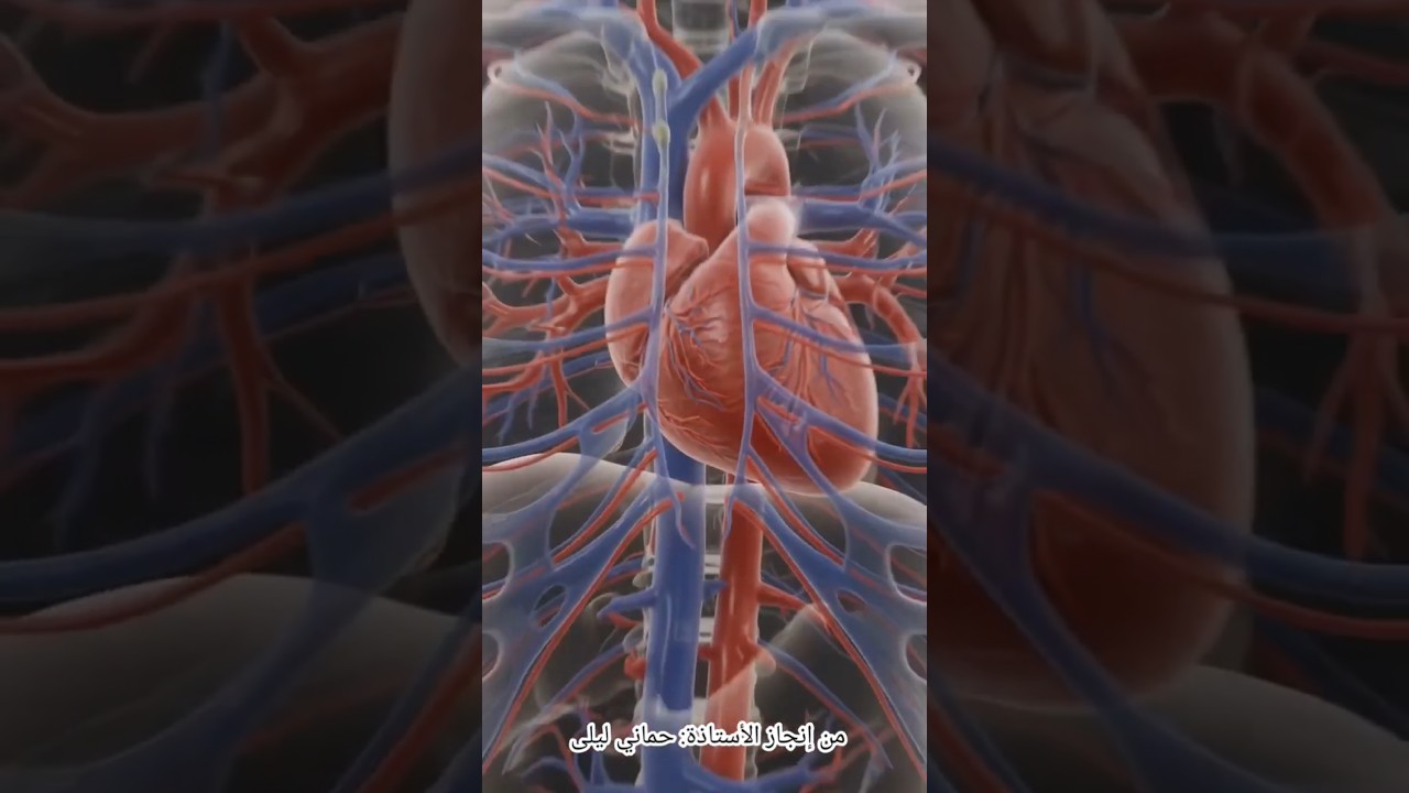 مكونات الدم و العلاقة بين الوسط الداخلي في دقيقة