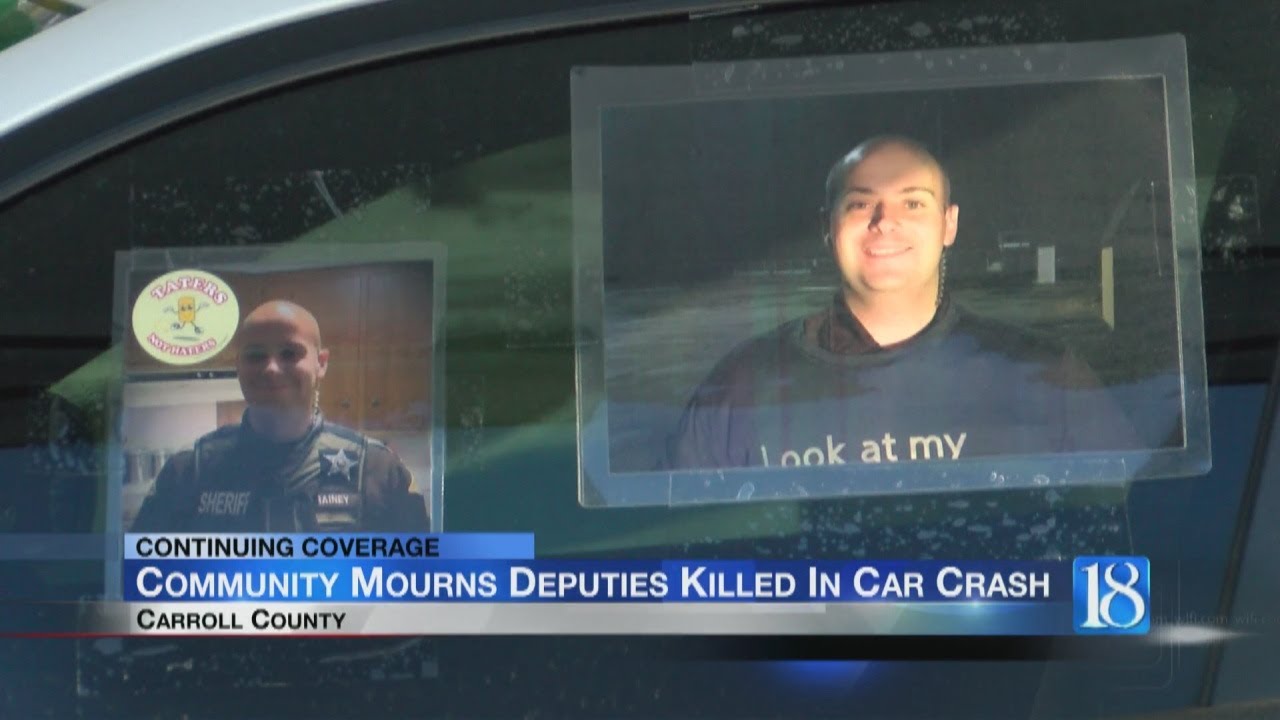 Carroll County mourns loss of deputy, jail deputy - YouTube