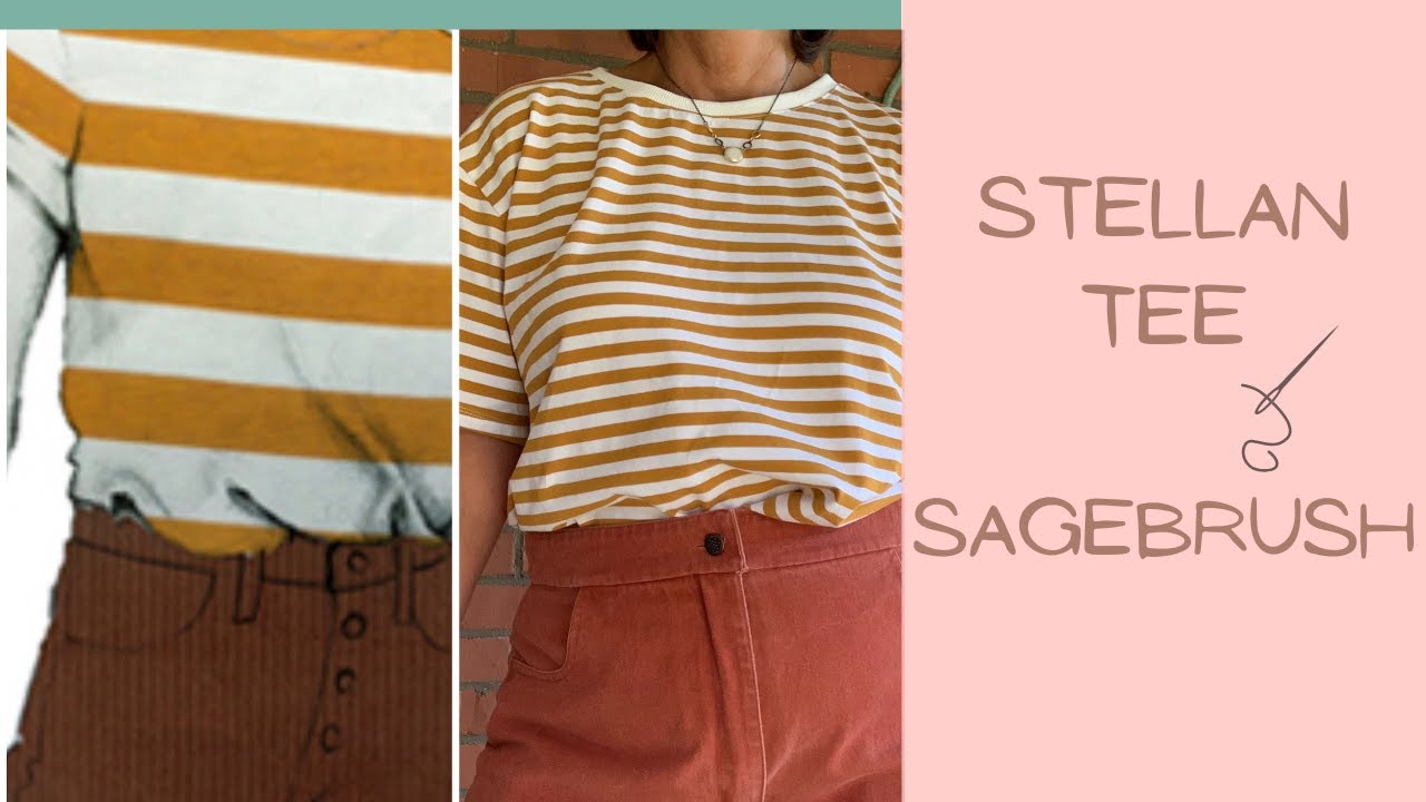 The Stellan Tee and Sagebrush top 