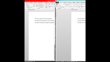 How to Compare Two Word Documents Side by Side in Seconds! 🆚📄