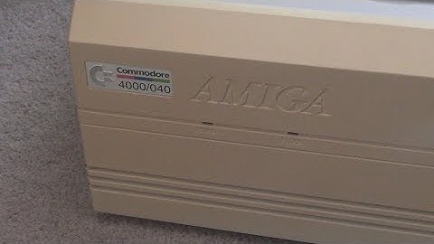 Commodore Amiga A4000 Repairs - Part 1 (Cathers)