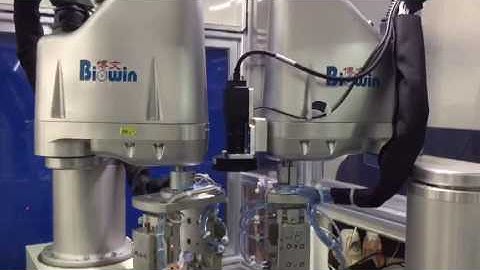 Dual-SCARA robot collision avoidance for Industrial electronic assembly