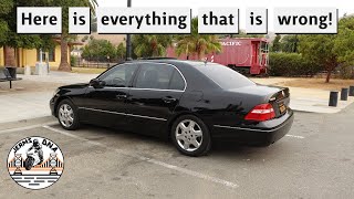 Everything that is wrong with my Lexus LS430