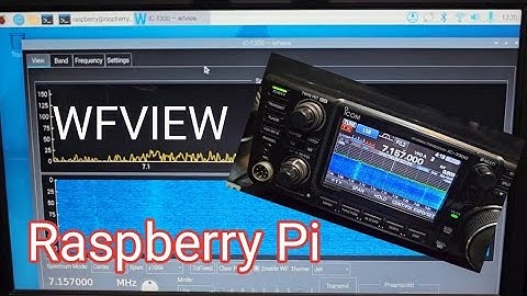 Raspberry PI5 - Install Wfview & Server ( Part  Install )