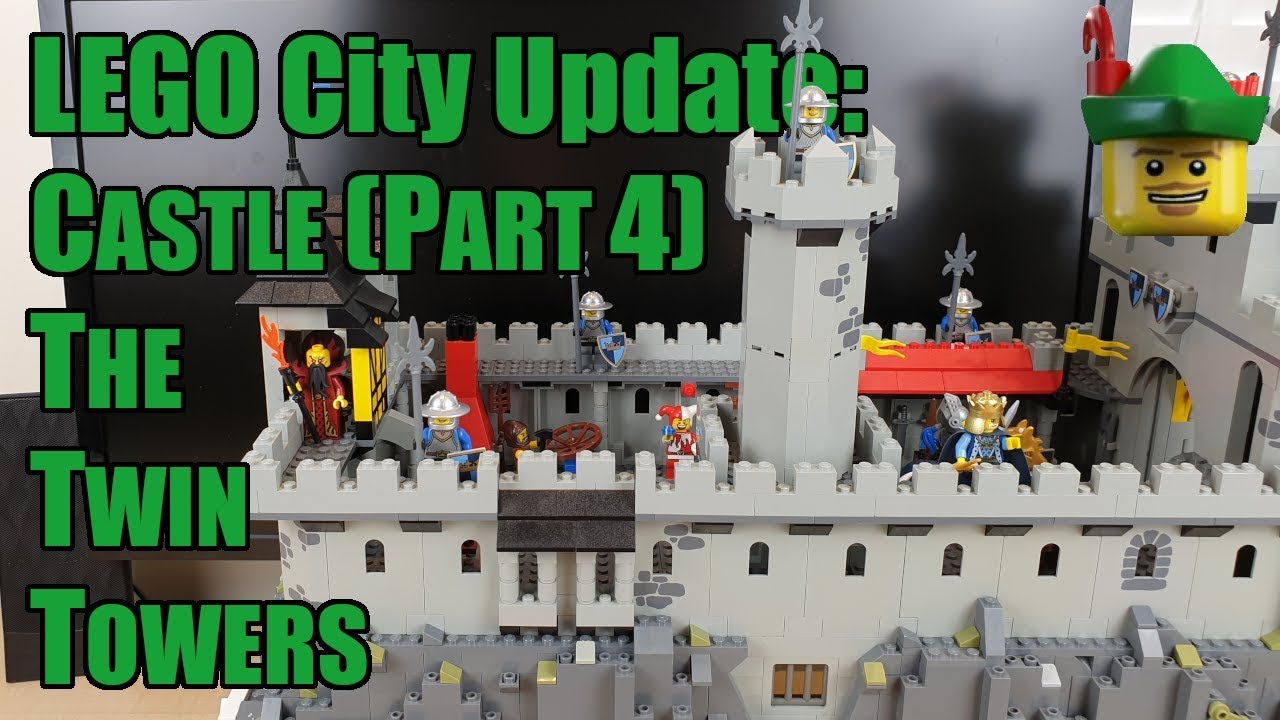 LEGO City Update - Castle Part 4 - The Twin Towers 6074 🏰🏹