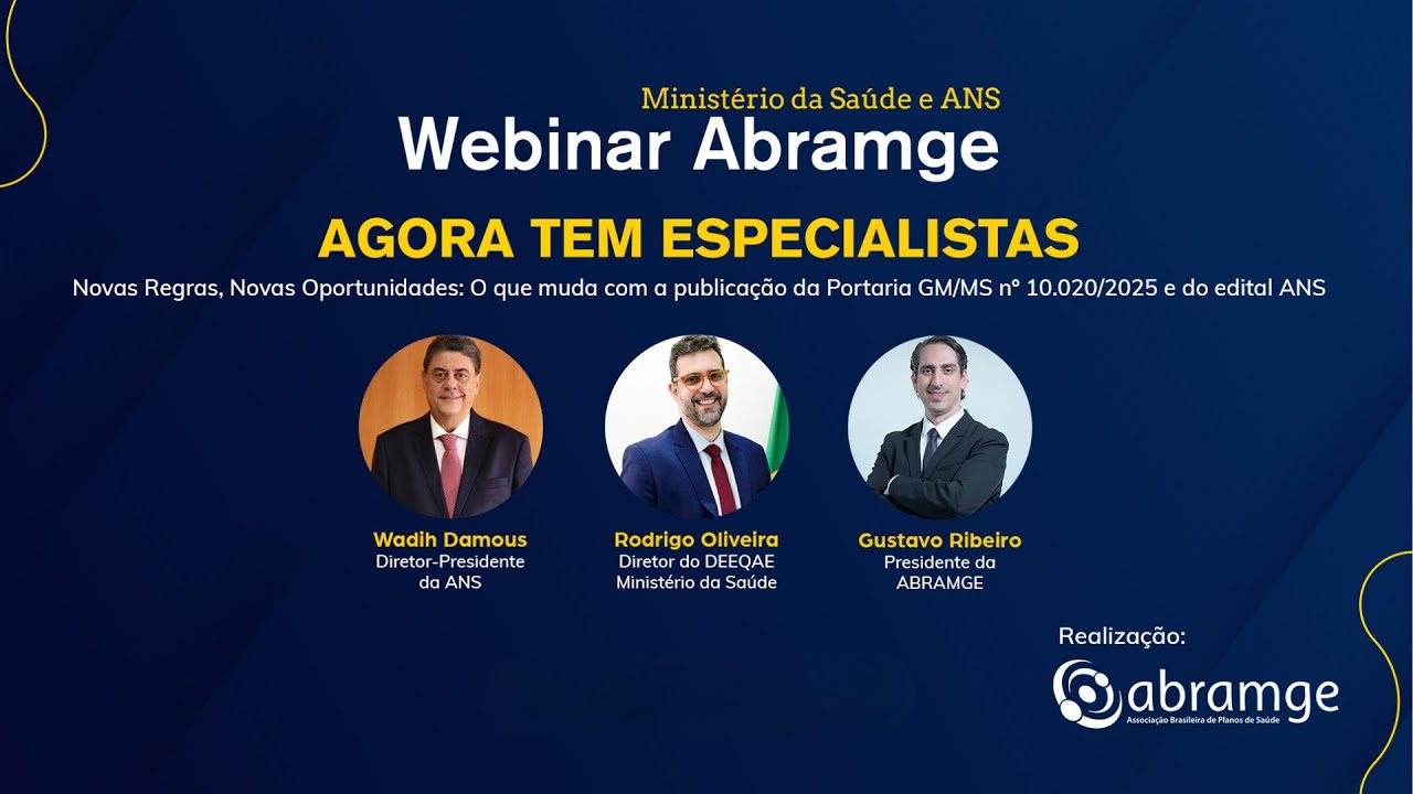 Agora tem especialistas: Novas Regras, Novas Oportunidades: Portaria GM/MS nº 10.020/202