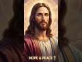 Feel the peace and hope of Jesus ✨🙏 #Faith #Inspiration #gospelmusic #praiseandworship #jesusmusic