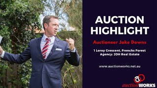Auction | 1 Loroy Crescent, Frenchs Forest | JDH Real Estate | Auctioneer: Jake Downs