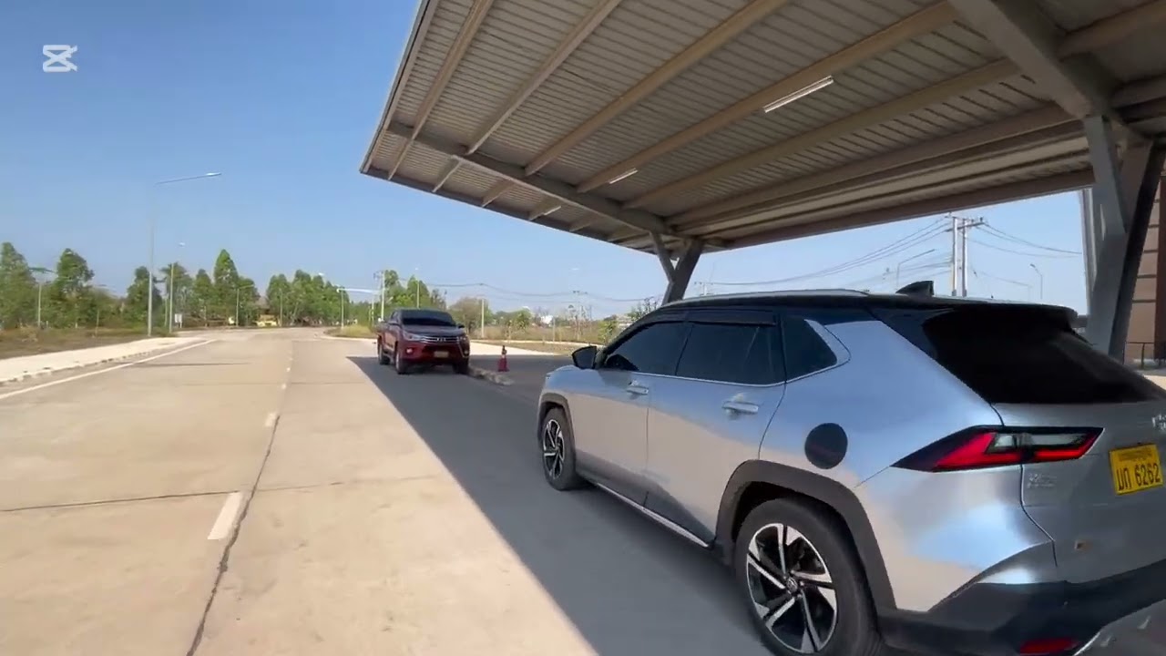 ສະຖານນີລົດໄຟລາວໄທຢູ່ວຽງຈັນ Lao Thai train station in Vientiane 