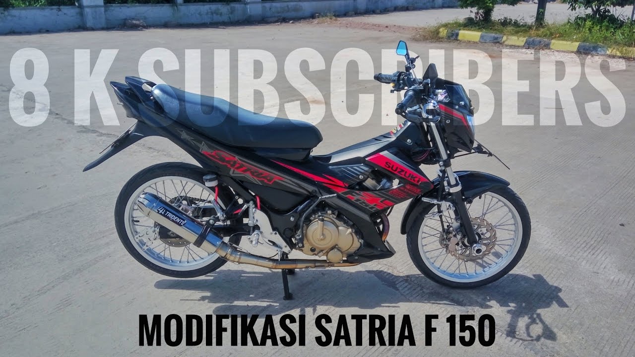 Biaya Modifikasi Satria Fu 150 Terkeren  Motor Cross