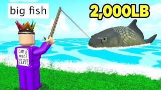 I CAUGHT The BIGGEST Fish on Fishing Simulator