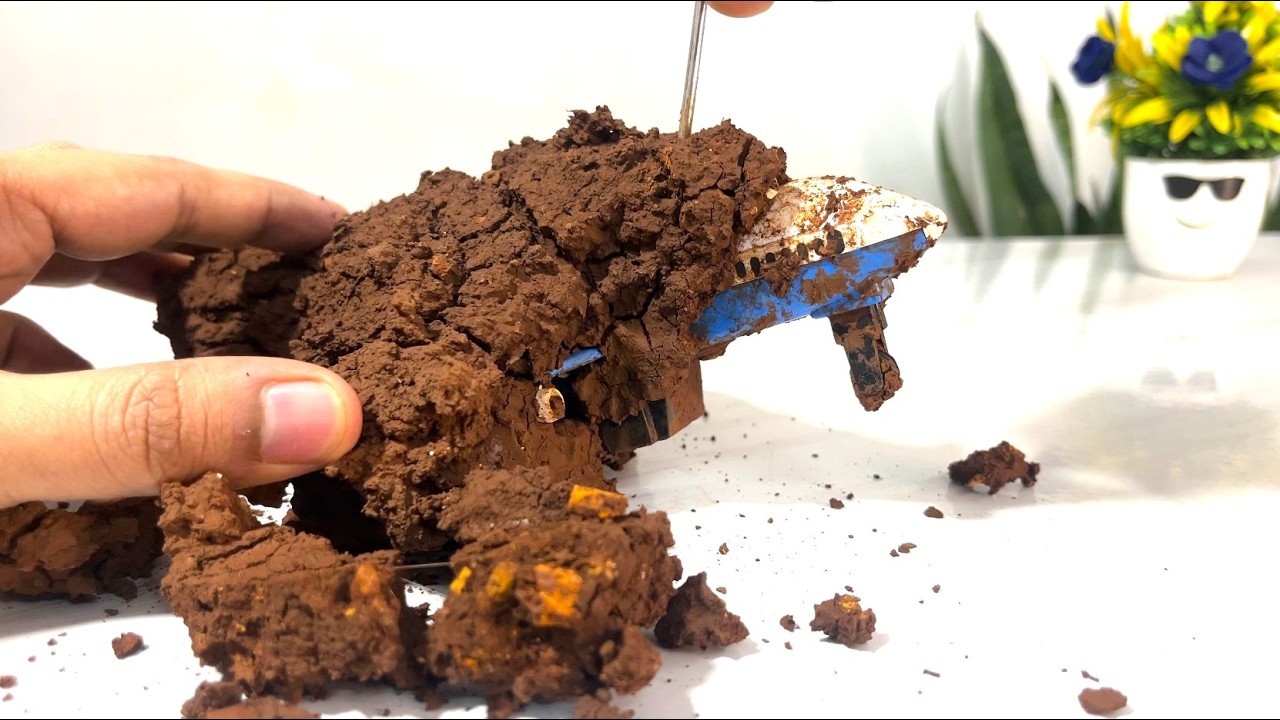 4K Aero plane Extreme Muddy Toy!🚓Foam Wash + Deep Interior Cleaning Video | Satisfying ASMR🌟