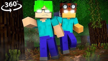 Minecraft HEROBRINE is AFTER YOU in VR!?