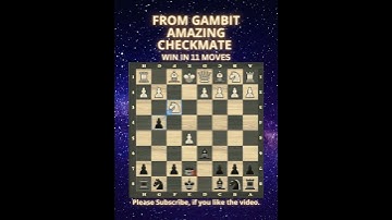 From Gambit | Amazing Checkmate | Chess Openings | Chess Tricks | Chess Game | Learn Chess