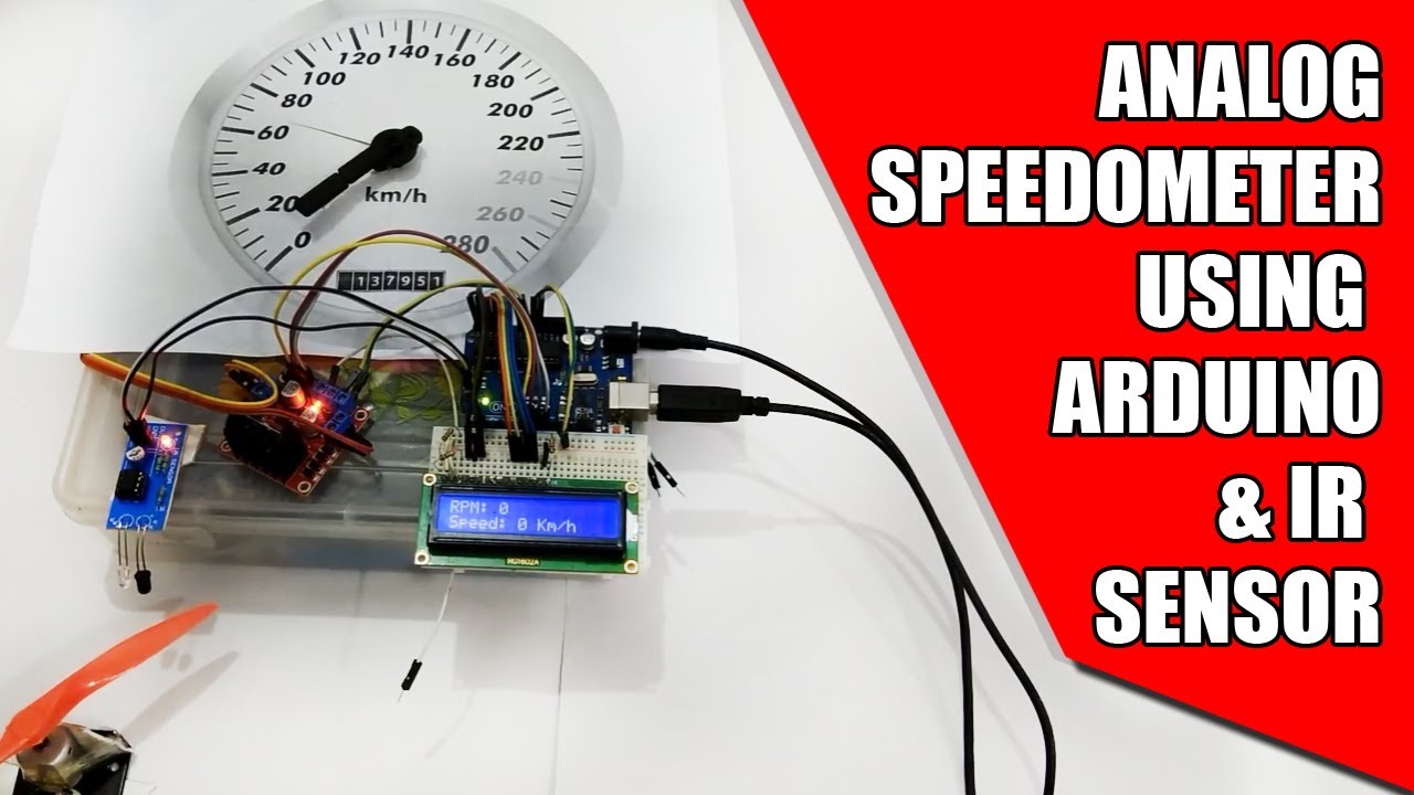 IR infrared speed sensor with Arduino  How does work IR speed sensor -  SriTu Hobby