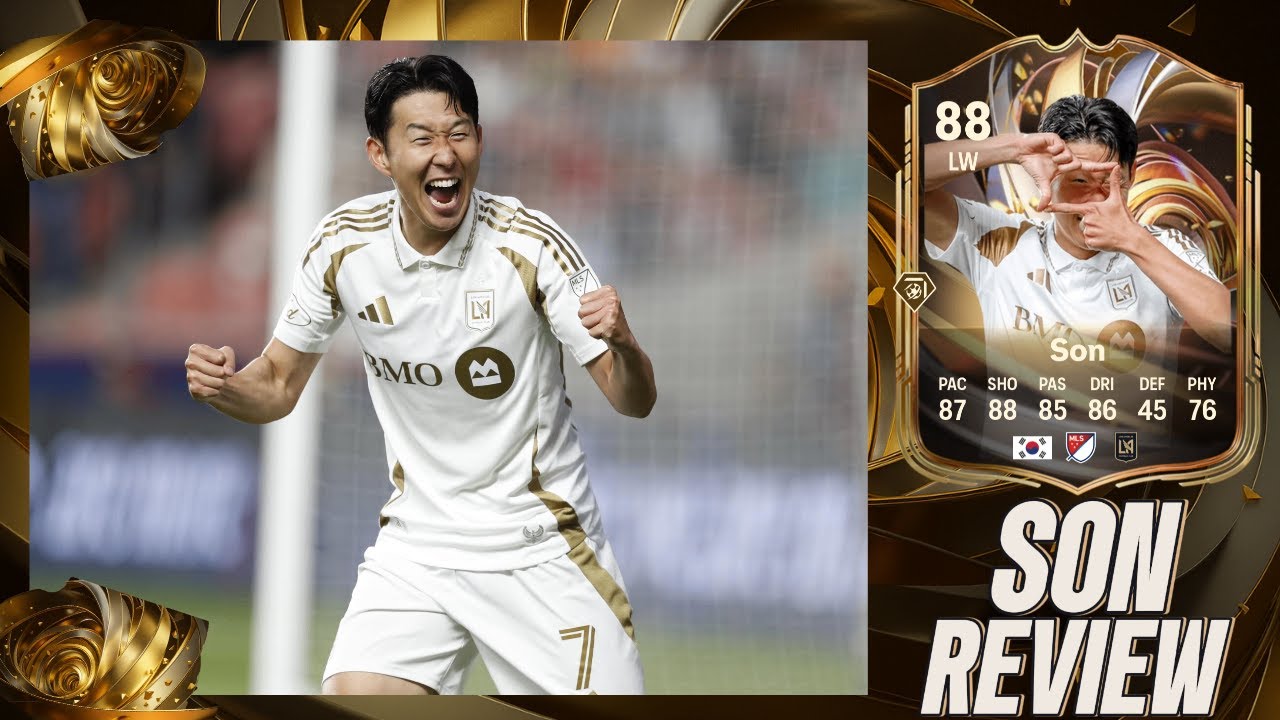 ¿Y LA CURVA EA? 😂 Heung Min Son 88 RATINGS RELOAD REVIEW EA FC 26