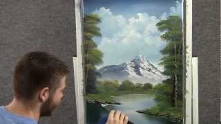 Landscape oil painting in just 18 minutes wet on wet