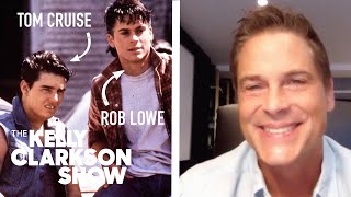 Tom Cruise & Rob Lowe Crashed In A Stranger’s Basement While Filming ‘The Outsiders’