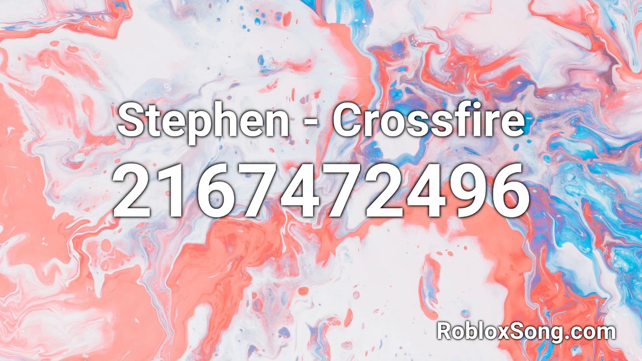 Stephen Crossfire Roblox Id Roblox Music Code Youtube - toby mac scars music roblox id