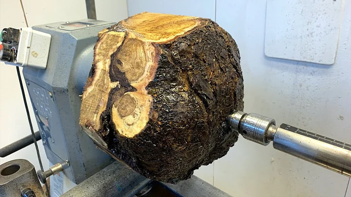 Woodturning - Golden Rain Burl (The Most Beautiful...