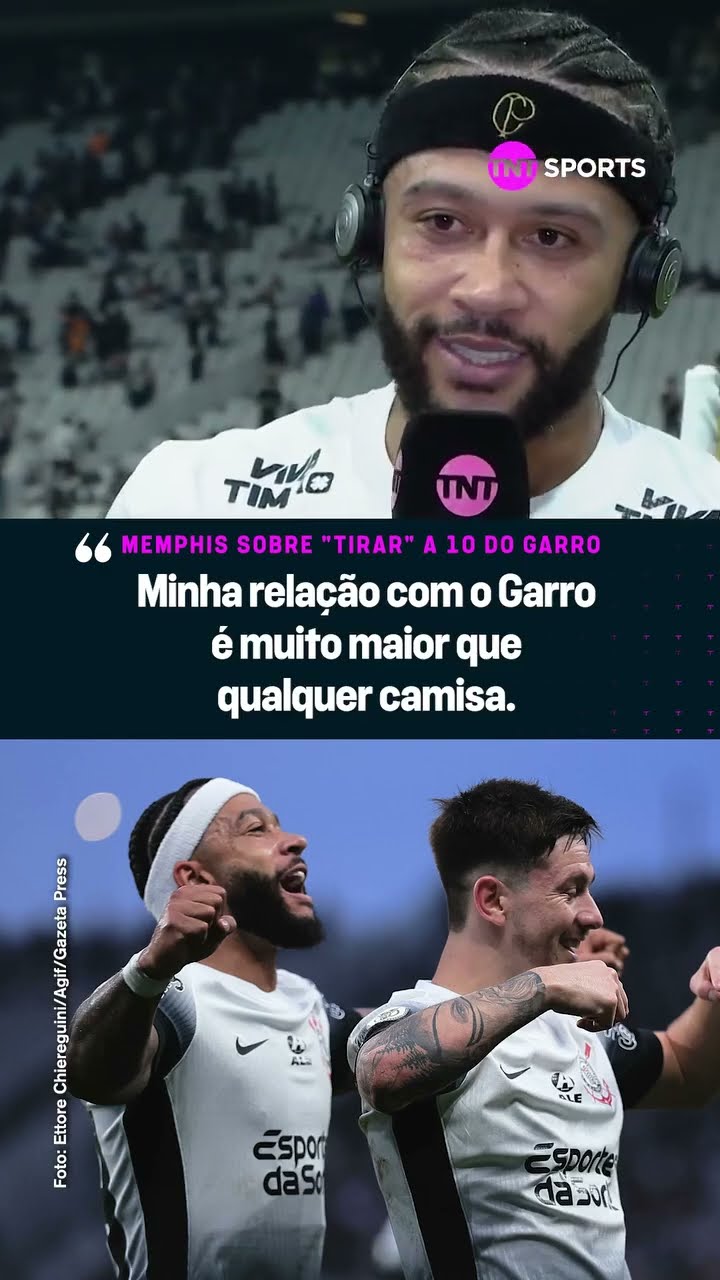 MEMPHIS SERÁ O NOVO 10 DO TIMÃO! OLHA O QUE ELE FALOU SOBRE PEGAR O NÚMERO DO GARRO #shorts