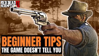 Red Dead Redemption 2: Beginner Tips The Game Doesn