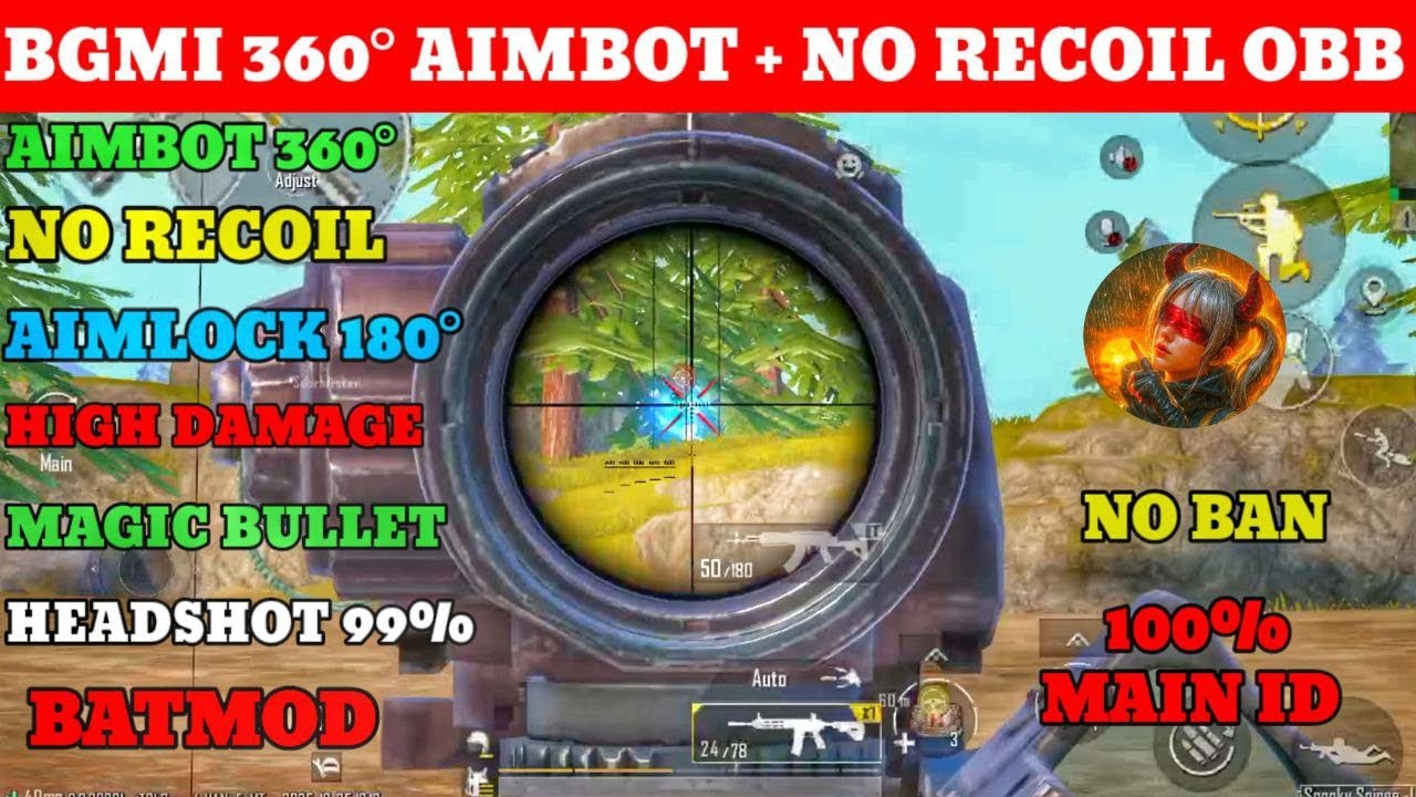 BGMI 4.1 AIMBOT OBB | BGMI ANTENNA CONFIG FILE | BGMI 4.1 NEW ANTENNA AIMBOT OBB (MAIN ID SAFE)